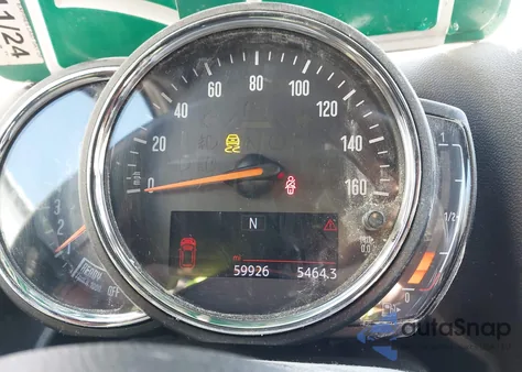 2018 Mini Countryman Cooper S z USA, uszkodzony, nr VIN WMZYT5C36J3E68797